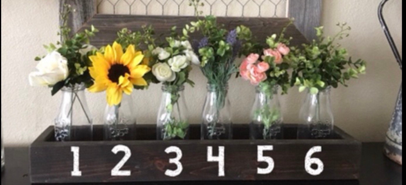 Rustic Dining Table Centerpiece