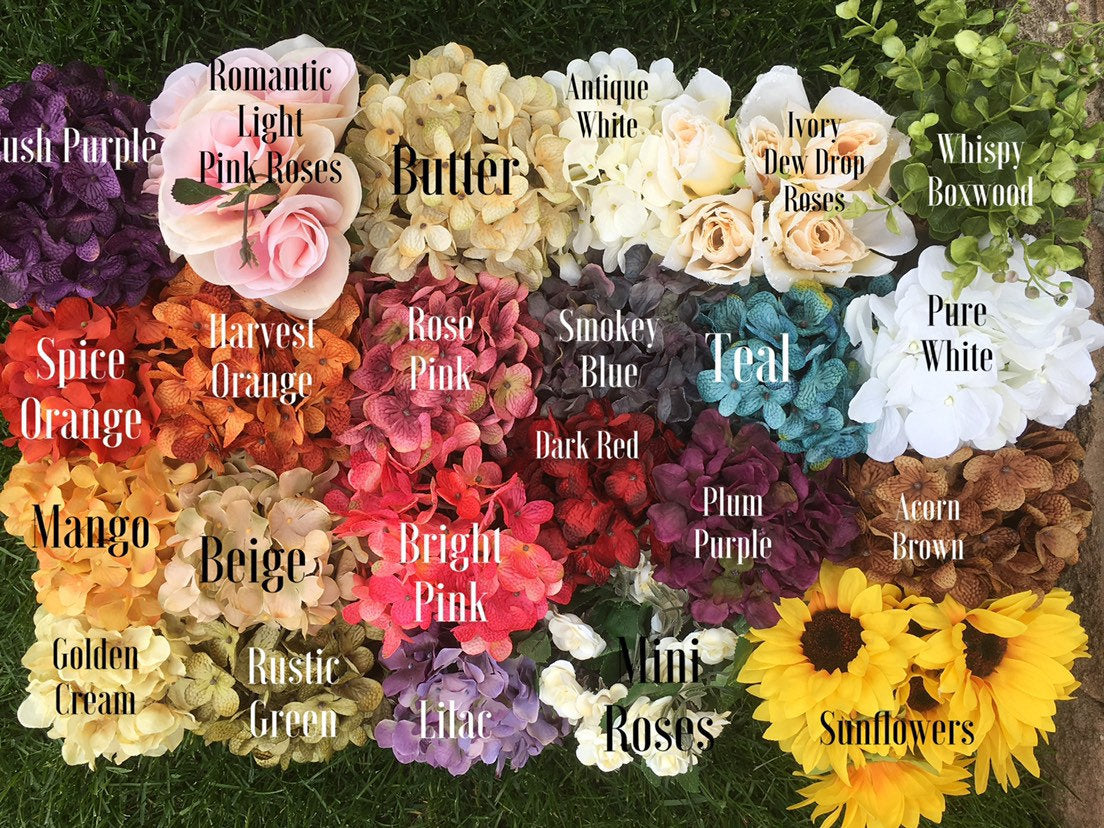 Floral Centerpiece - 27" Galvanized Planter - Hydrangeas/Greenery
