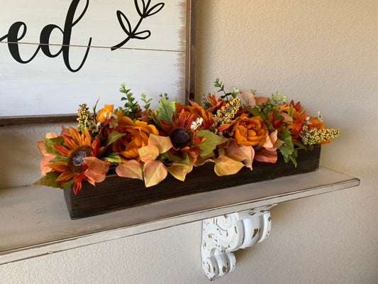 Fall Floral Centerpiece - Variable Size