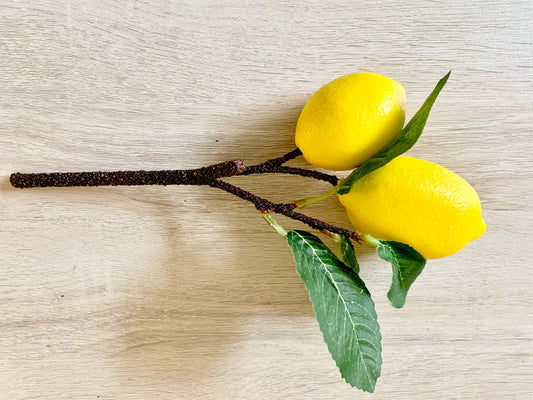Farmhouse Lemon Floral Spray - Add on