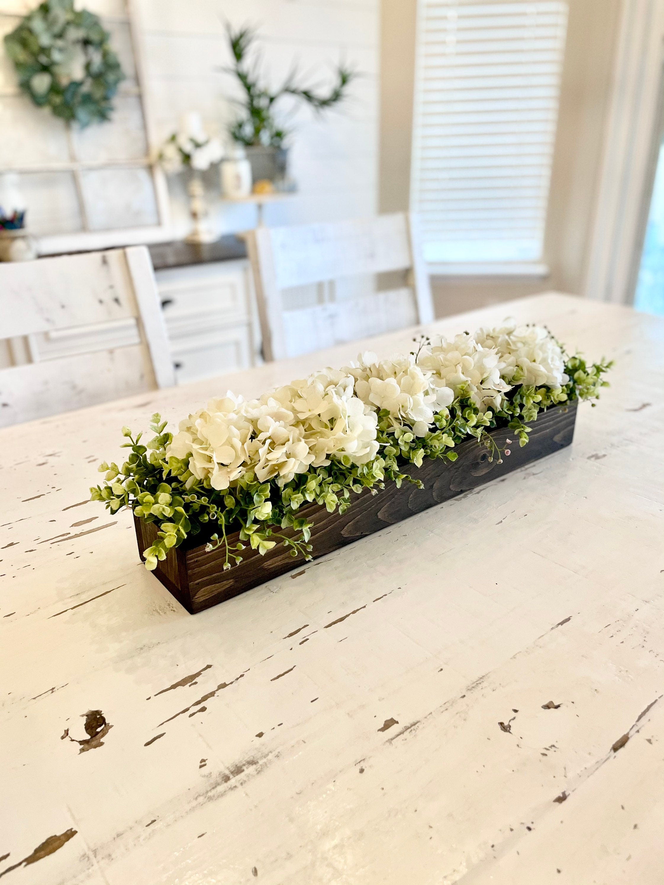 Dining table clearance planter box