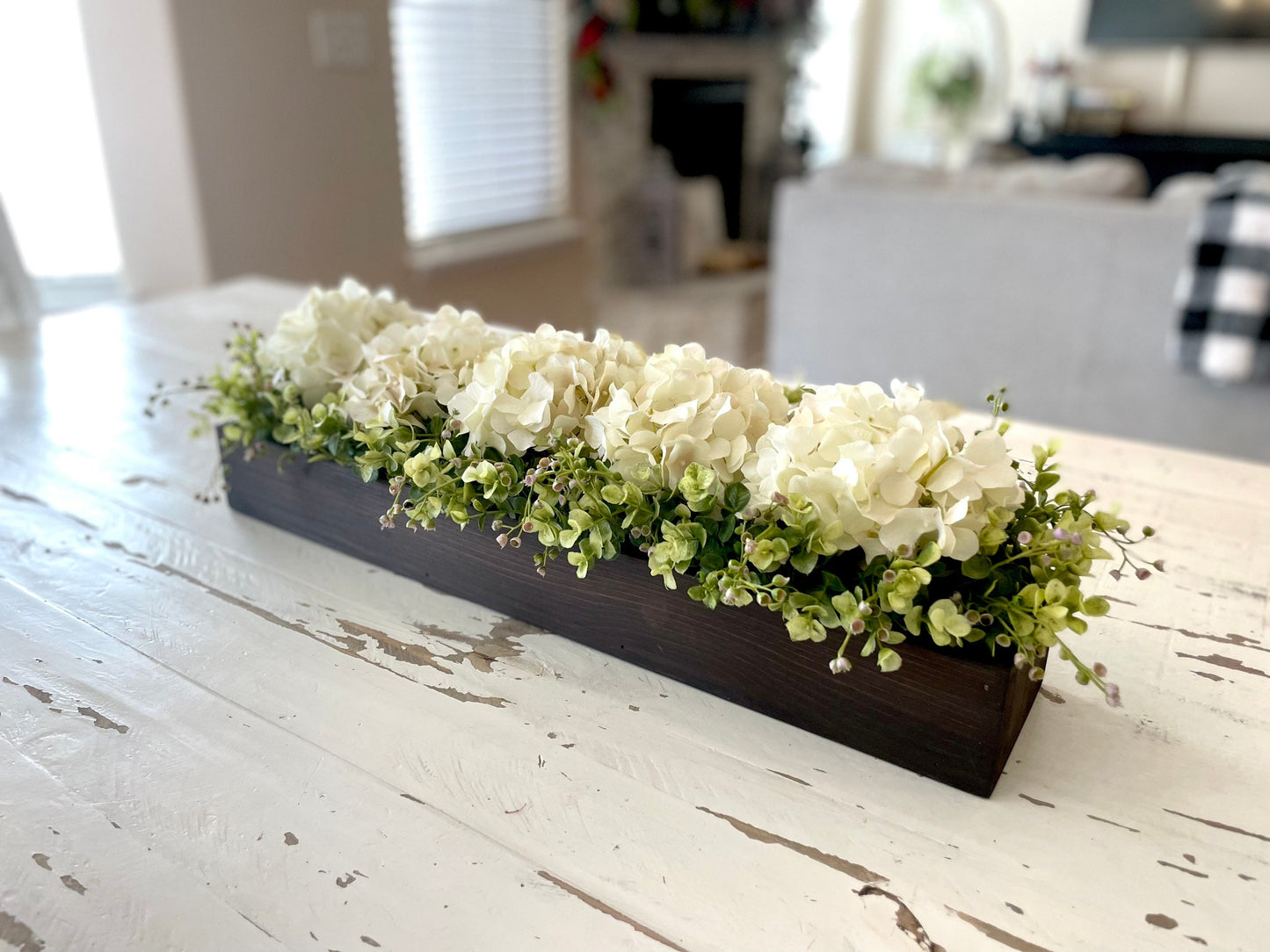 Rustic Dining Table Centerpiece