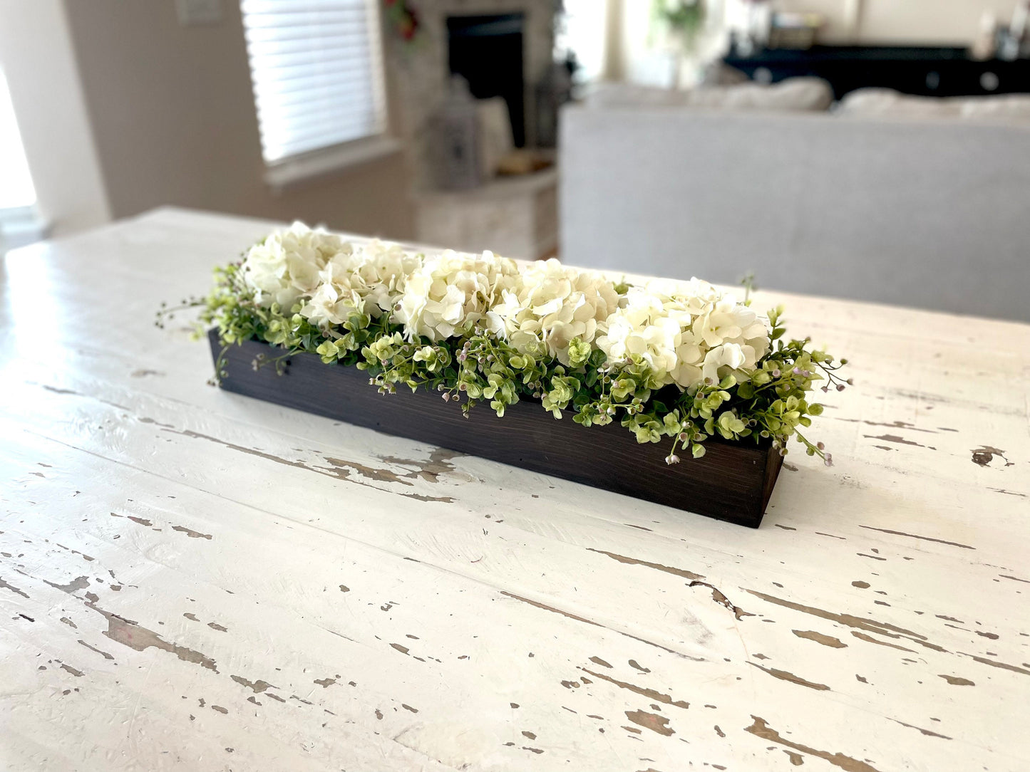 Rustic Dining Table Centerpiece